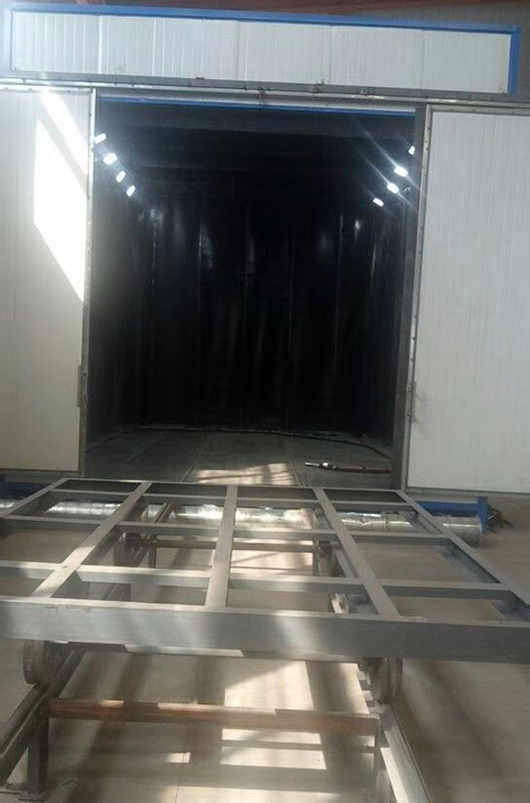 無(wú)地坑氣力回收噴砂房