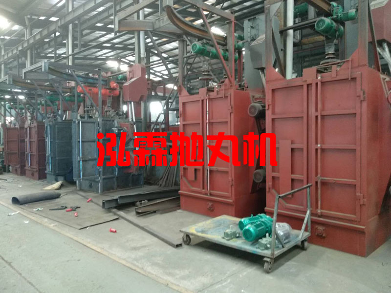 Q376雙吊鉤式拋丸機